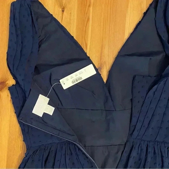 J. Crew Swiss Dot Fit & Flare Cocktail Dress Wedding Guest Party New - Picture 8 of 12